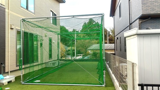 とりかご　バッティングゲージ　硬式　練習　室内練習場　バッティングネット　人工芝 とりかご バッティングゲージ 硬式 練習 室内練習場 バッティング