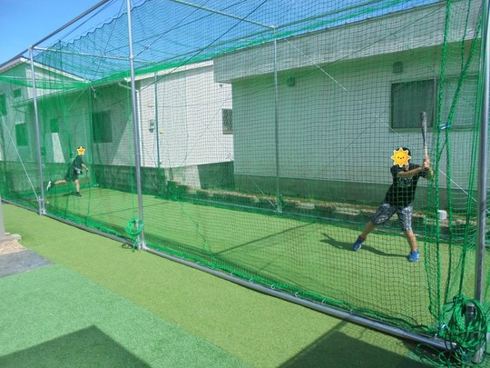 事例紹介 - スポーツネット・バッティングゲージの販売はライノワークス