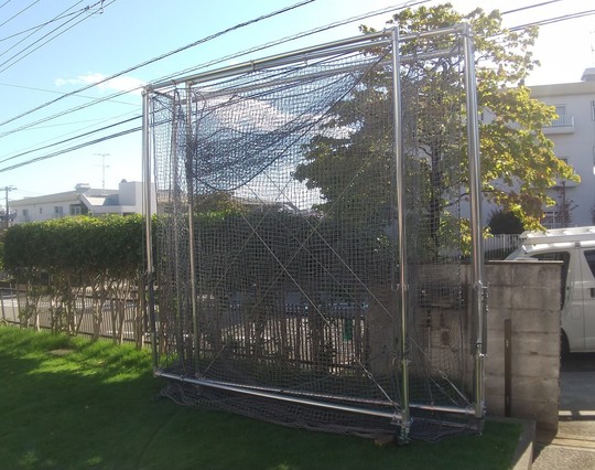 屋根付き18m可動式バッティングゲージ 楽天市場】ケージ 屋根付き